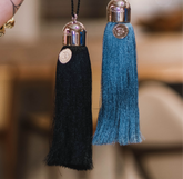 Tassel perfumado preto